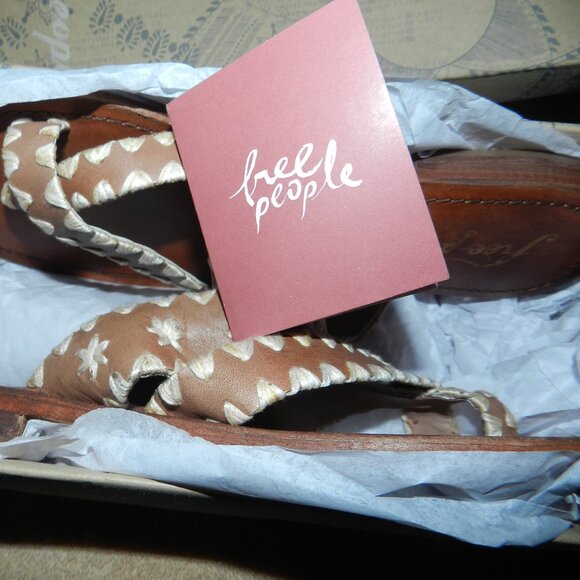 Free People Bella Caia Crochet Sandal 8.5 HOST PICK🎈🎉🥳BNIB🆕FAST SHIPPED⚡🚚 - Picture 9 of 16